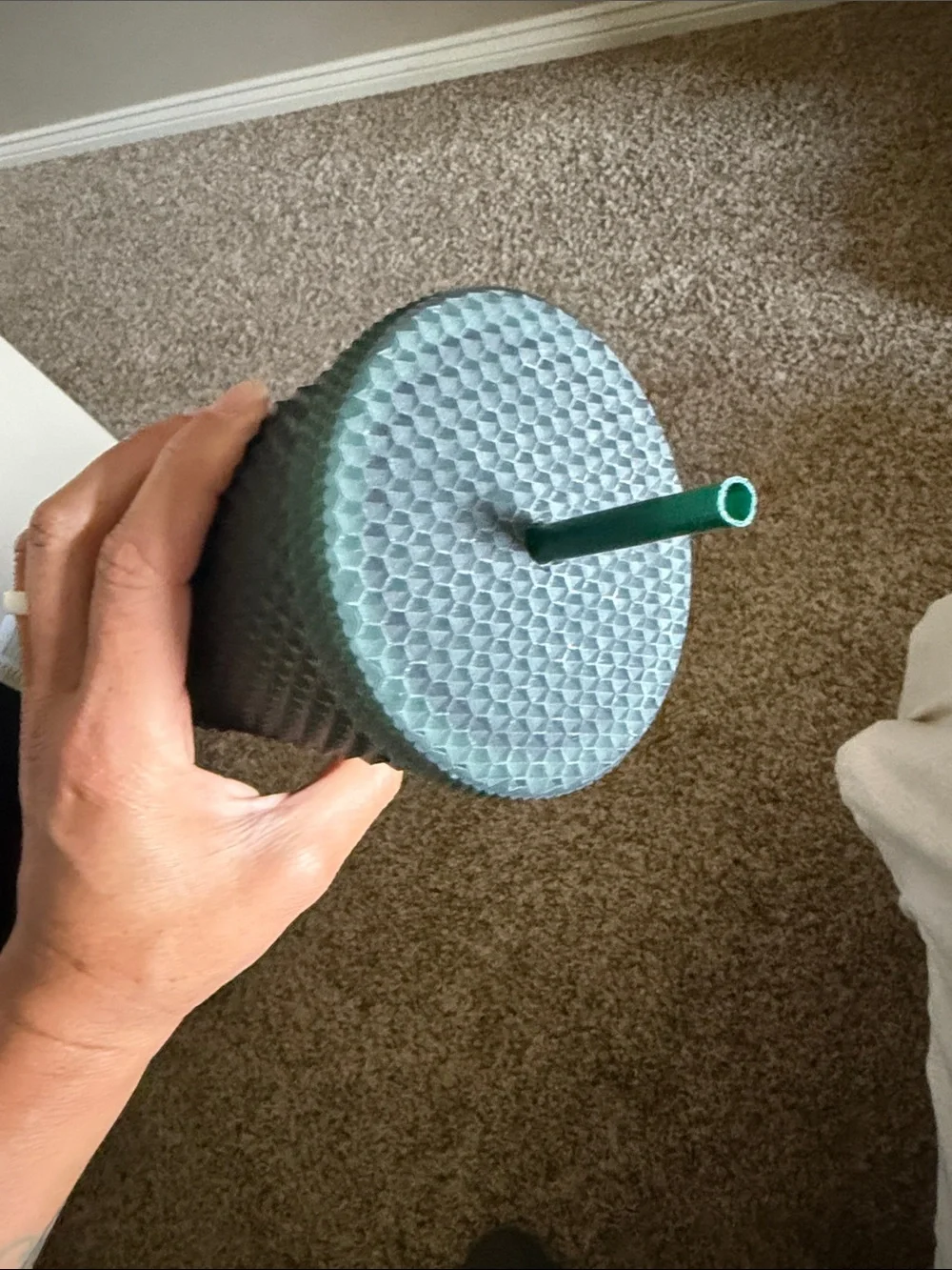 Starbucks textured studded